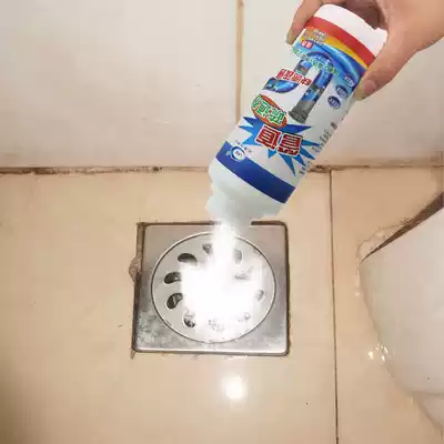3 get 1 pipe dredging agent Powder room floor drain sewer pass Kitchen toilet hair clogging dredging powder pipe pass