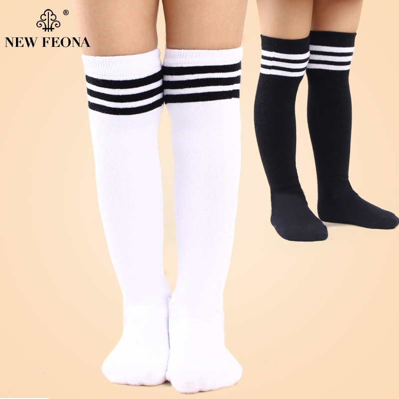 Children's Long Sox Girls Princess Boy Boys over knee socks Women's soccer Semi-cut Students Long cylinder midcylinder Sport high cylinder head