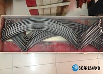Processing special-shaped large diameter round industrial stainless steel large ring type electric heating tube custom custom