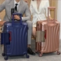 Thời trang mới kinh doanh vali vali hành lý cho nam và nữ để kéo khung xe 20 inch caster kéo hộp thủy triều vali kéo chính hãng