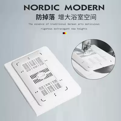 RUOMU squatting toilet cover toilet dressing room squat cover urinal cover safety pedal deodorant household