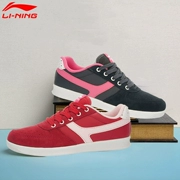 Giày của phụ nữ Li Ning Giày thường giày retro thấp để giúp giày skate Giày mùa đông giày thể thao ALCJ106 TX