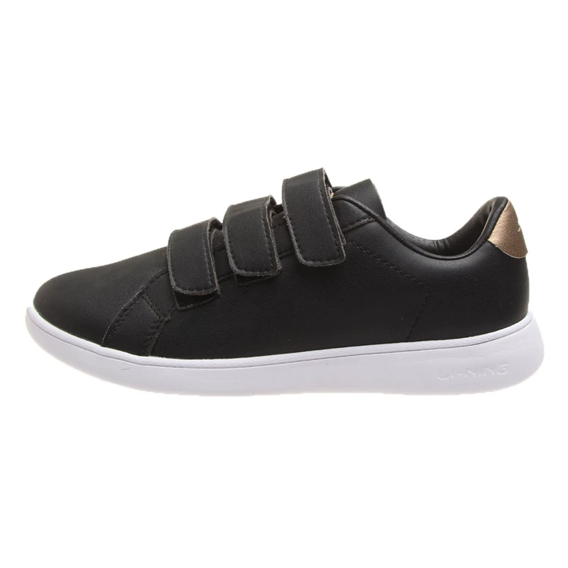 Li Ning giày thường nữ giày thể thao thời trang nữ da thời trang hoang dã giày trắng phẳng giày thể thao - Dép / giày thường