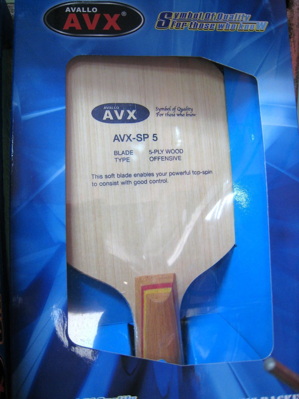 Licensed AVALOX SP5 (formerly P500) Ping Pong Base, Avala, Sweden