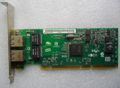 Intelintel double mouth 8492MT 82546EB server one thousand trillion network card PCI-X half height 38