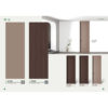 Millennium Boat multi-layer solid wood paint-free environmentally friendly wooden door