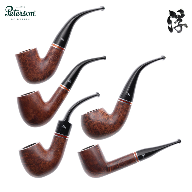 New Irish Peterson Peterson Dalkey Dalkey smooth bucket handmade briar pipe
