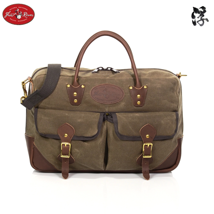 Frost River Glacier Outdoor 884 Waterproof Oil Wax Wax Canvas Single Shoulder Business Commuter Post Correspondent Pack