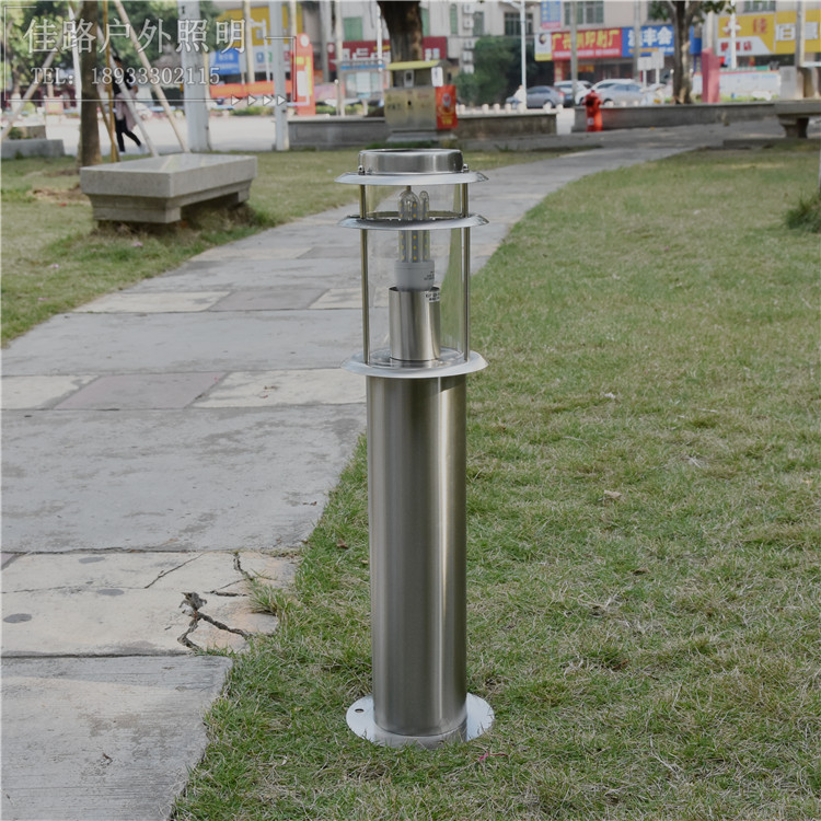 Stainless Steel Outdoor Grass Terrace Lamp LED Grass Ground Buried Light Garden Forest Green Landscape Courtyard Lighting Park Waterproof Short Street Lights