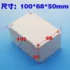 Monitoring waterproof box Instrument shell wiring plastic box Sealed box 100*68*50MM