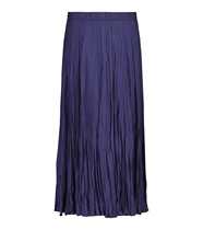  2021 JOSEPH PLEATS TRUE SILK LADY IN A LONG HALF BODY DRESS