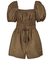  2021 ULLA JOHNSON Stream Soloband Cotton Tampon Lady Even Body Pants