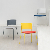 Nordic Dining Chair Iron Art Light Extravaganza Modern Minima Home Restaurant Web Red Chair Designer Fashion Chair Cafe Chair