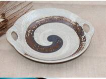 Japanese Cuisine Ceramic Tableware Sashimi Plate Deep Plate Soup Plate Bake Plate Hotel Supplies Tableware