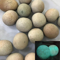  Natural luminous stone Luminous pearl rough Irregular spherical luminous stone Rough luminous strange stone