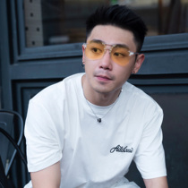 ADACREW summer original Tide brand spaceman letter print loose T-shirt couple T-shirt cotton White