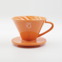 PUMP ceramic hand brewed coffee spiral grain filter cup drip type operation is simple and easy to use spot for sale