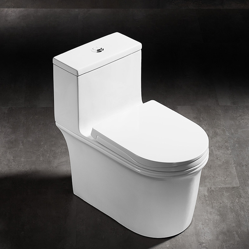 Toilet Bowl toilet Domestic water pumping large pipe Deodorant Super Cyclone Water Saving Siphon Type Seat Poo small family Type of sitting