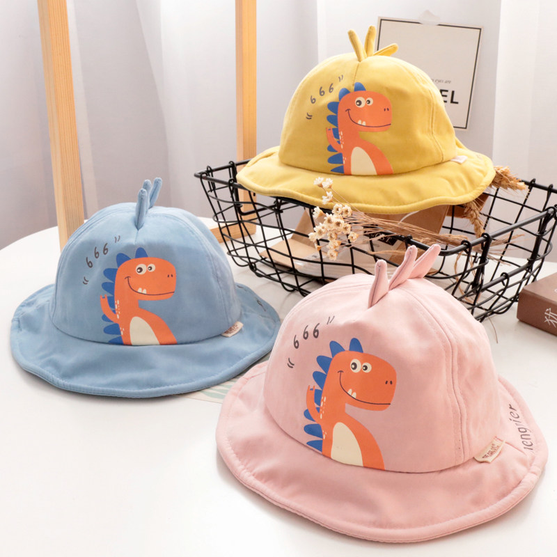 Spring and autumn children's hat boys cute fisherman hat baby baby girl cotton Korean version 1-2-3-4 years old 5 basin hat tide