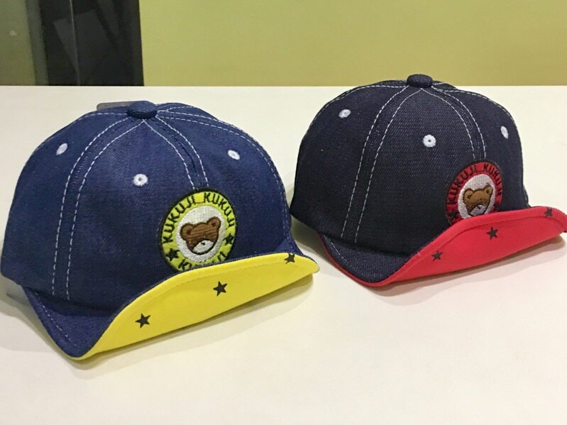 1-2-3 year old baby hat spring and autumn thin section children's cowboy hat summer sunshade cap men and women children peak cap tide