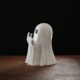 New Halloween cute ghost ornaments creative vertical middle finger provoking ghost desktop decorations to give friends gifts
