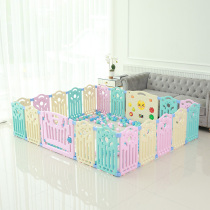  Game fence Indoor childrens fence Infant crawling mat Baby toddler safety fence fence toy