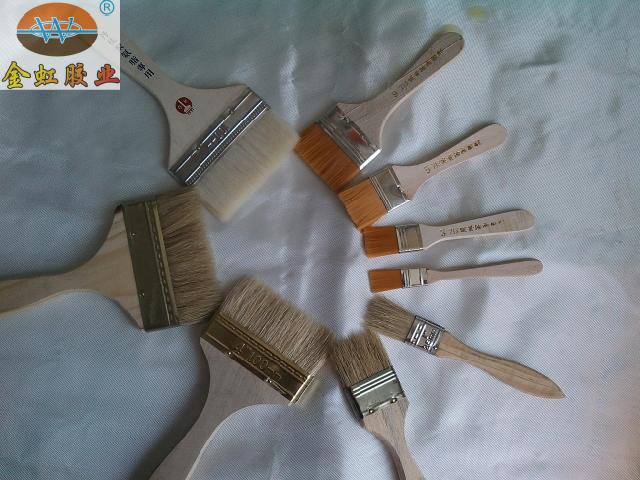 Recommended high quality nylon brown fur wool wool brushes Various specifications Brush Glue Special