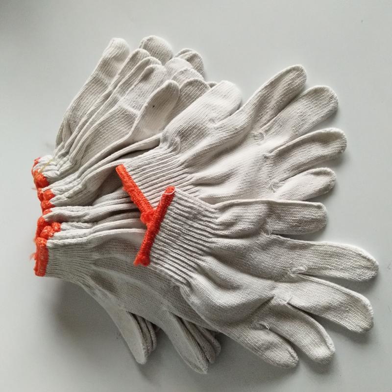 Boutique quality labor clothing Yarn Gloves 1 2 Yuan Double protective gloves Protective abrasion-proof and compact thickness