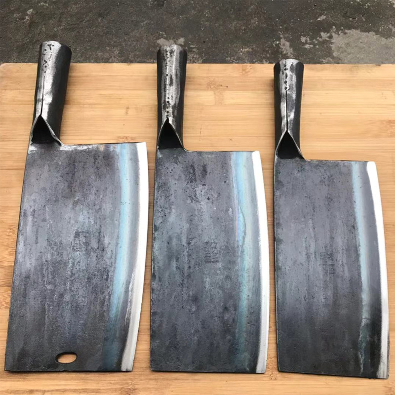 Guangxi Xianhu steel knife commercial hand-forged bone chopper chopping dual-purpose manganese steel kitchen knife household sparerib knife chop bone