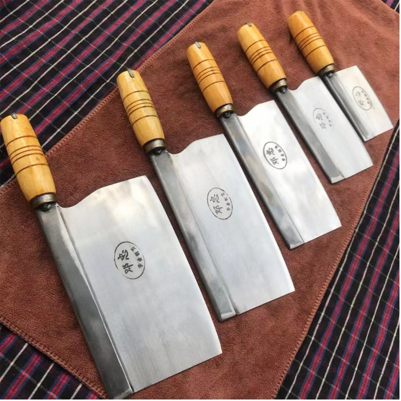 Guangxi Xianhu knife light and thin sharp commercial kitchen knife chef's special slicing knife fish raw knife cut mutton knife without grinding