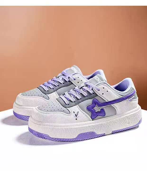 Yicheng 2026 Summer New Popcorn White Shuttlecock Shoes, Unisex, Wear-Resistant, High Elasticity, Non-Slip