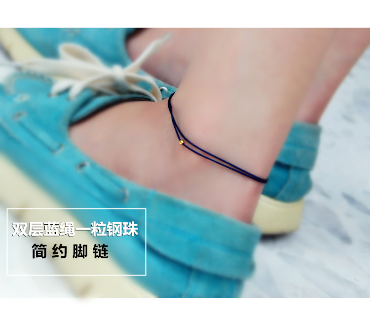 Bụi đỏ vòng chân nam nữ dây đỏ hạt vàng ác linh hồn nhỏ chống bạc sterling đường qua cát vàng đơn giản gợi cảm đôi chân chuỗi những mẫu lắc chân đẹp nhất