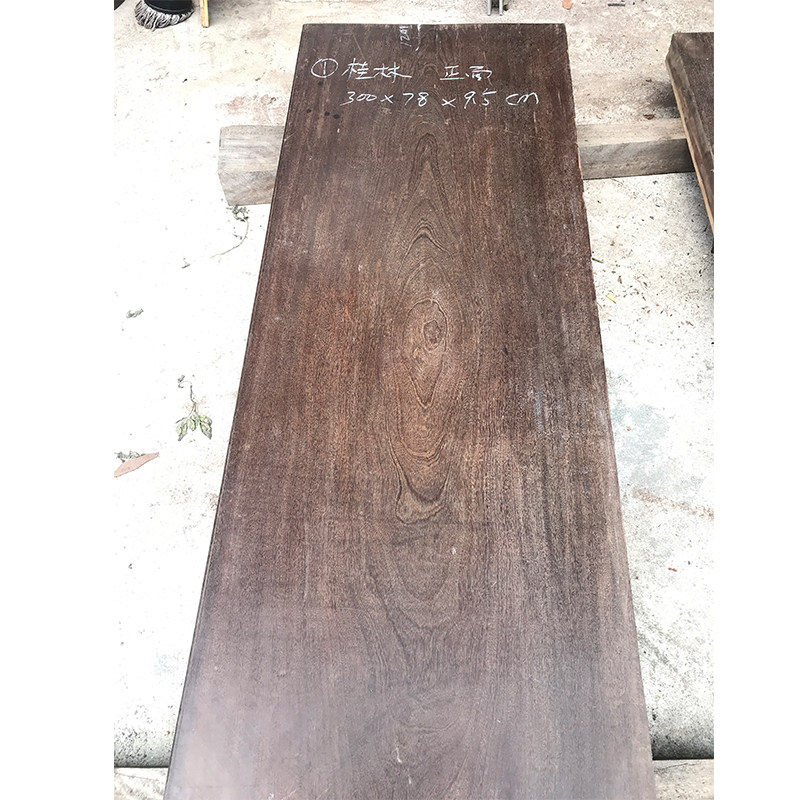 Manufacturer direct selling iron power wood old material large board lattice wood Tokyo wood Ming style antique furniture hand string tea tray log material