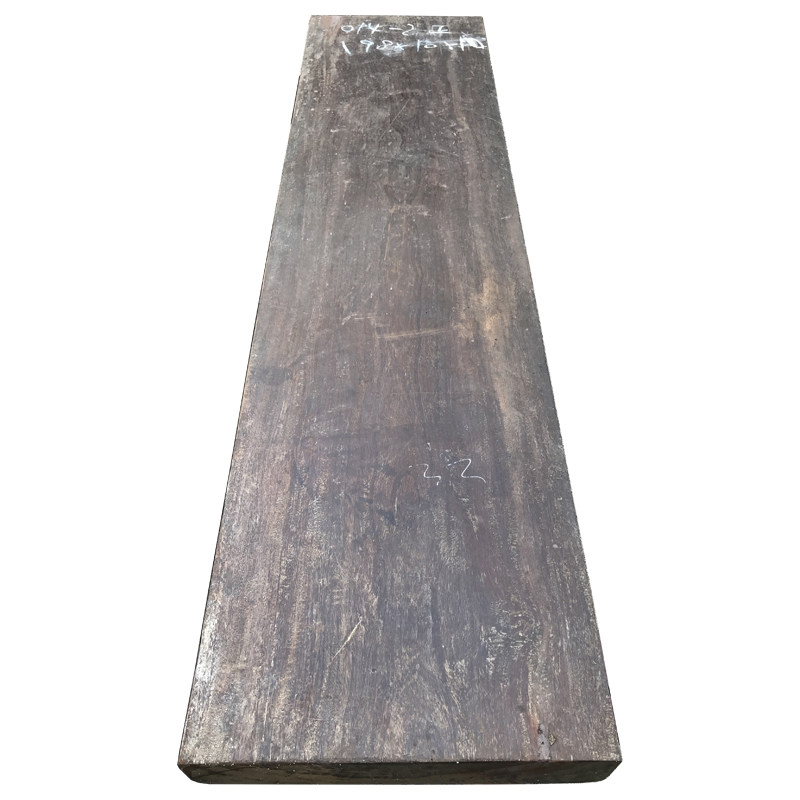 Iron wood slab iron wood furniture materials Tokyo wooden grid single board iron wood old material iron pear wood tea table board