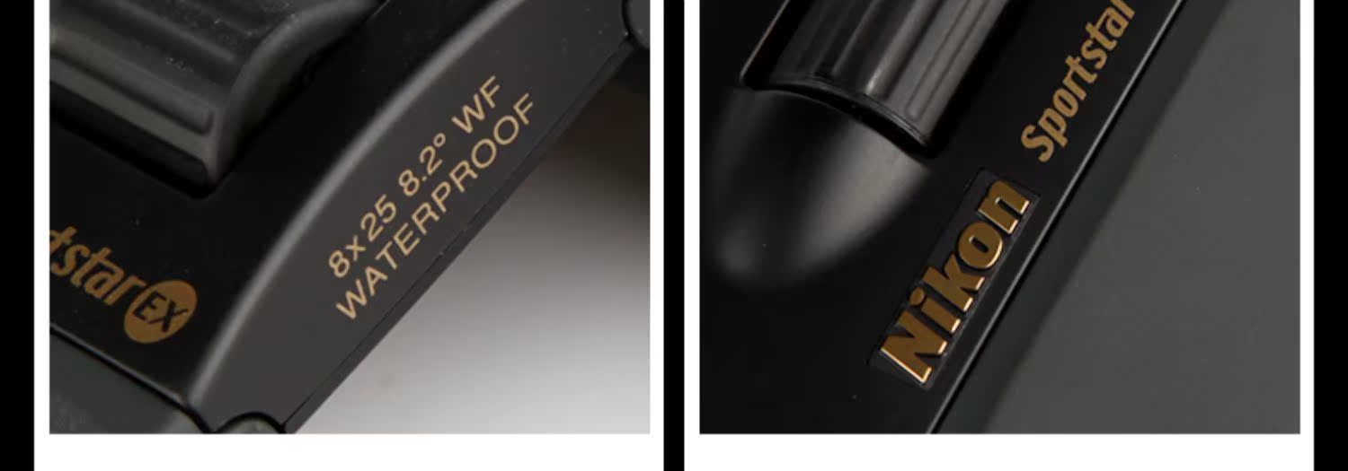 Ống nhòm Nikon Nhật Bản ống nhòm xuất hiện độ phân giải cao không màu đỏ EX8X25 / 10x25 - Kính viễn vọng / Kính / Kính ngoài trời ống nhòm hồng ngoại xuyên màn đêm
