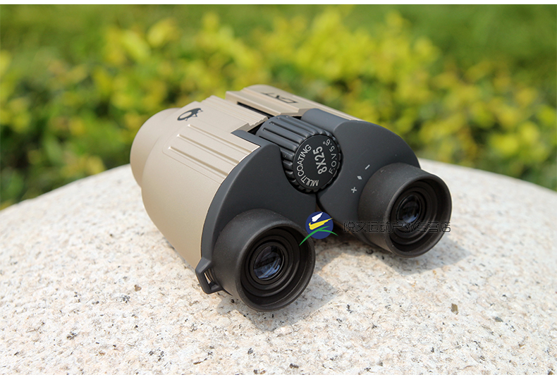 Mèo Ba Tư Ba Tư thêu con hổ ống kính 8x25 ống nhòm HD ổn định thời trang - Kính viễn vọng / Kính / Kính ngoài trời ống nhòm 1 mắt xịn