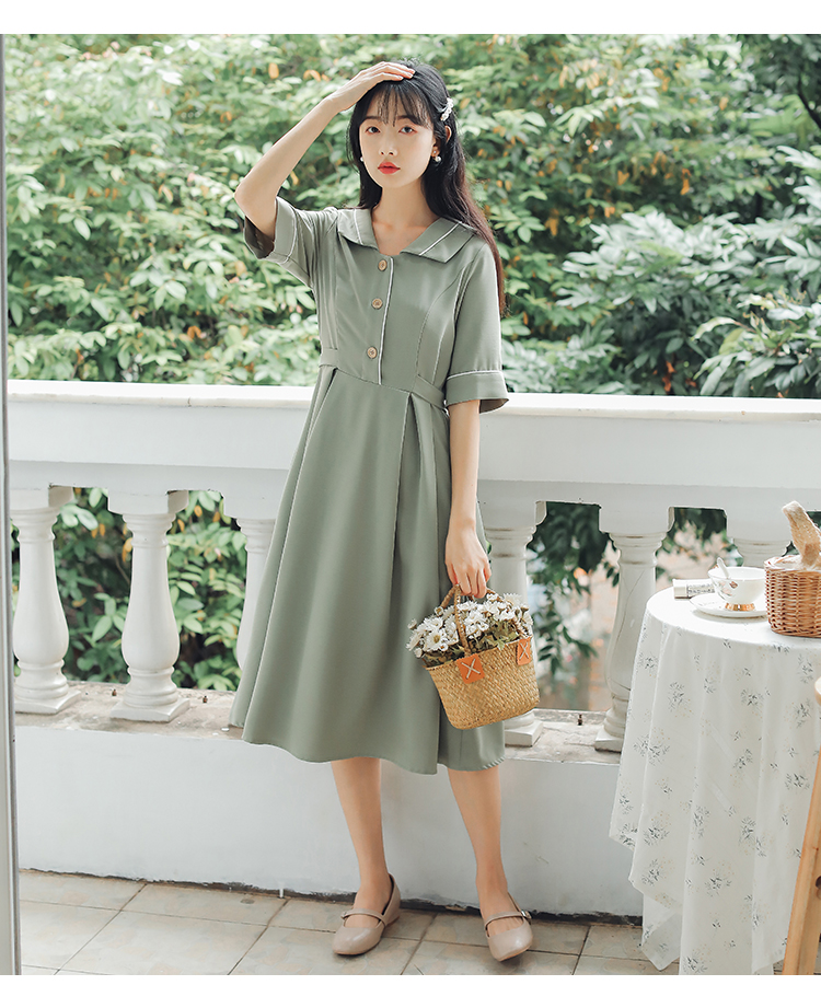 Robe été Brocart en coton - Ref 3428834 Image 18