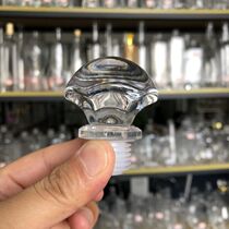 New food grade new transparent creative solid wine bottle Setin-type sealed seal plug