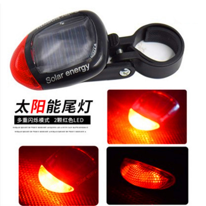 Bike Charging Taillights Solar Taillights Night Riding Warning Burst Lights Climbing Bike taillights Tail Lights Bike Gear