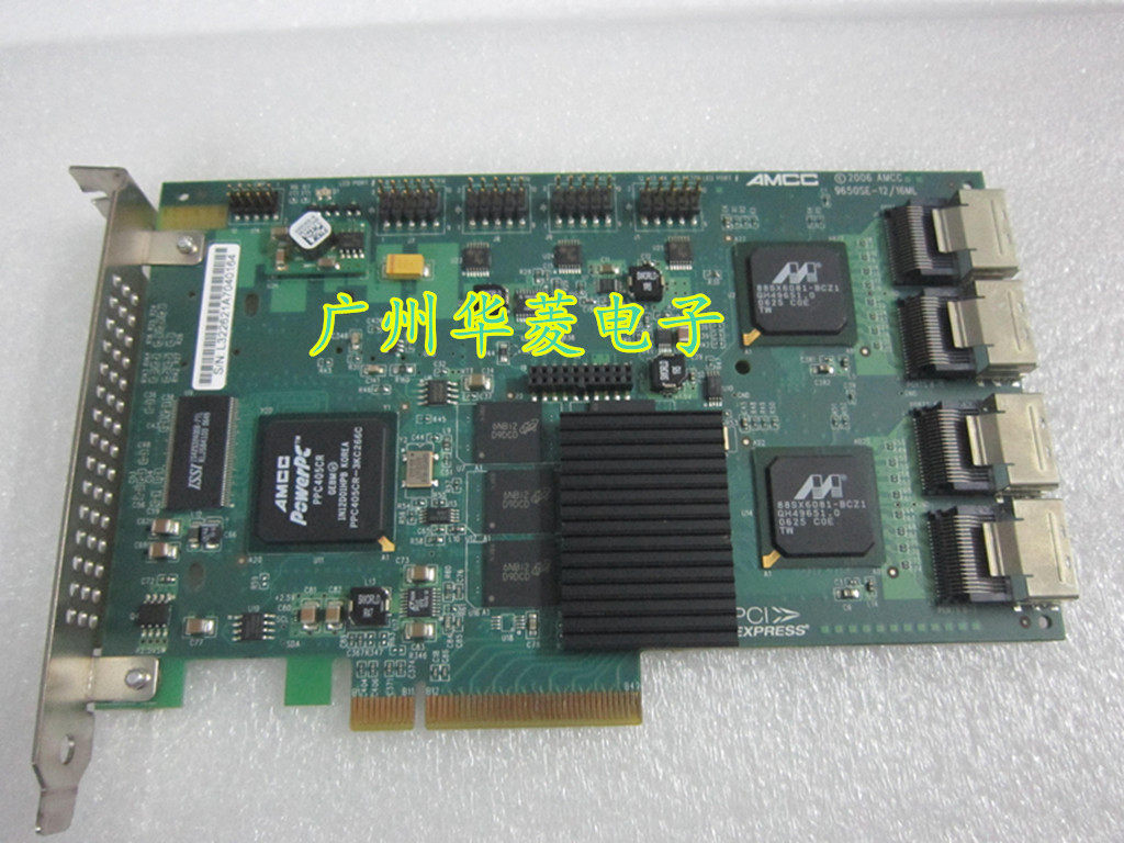 LSI 3ware 9650SE-16ML SATA 16 port array card supports 16 hard disks