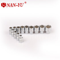 Taiwan NAN-YU Torque Wrench Hexagon Socket White Short Sleeve 3 8 Hexagon Short Socket Metric Socket Wrench