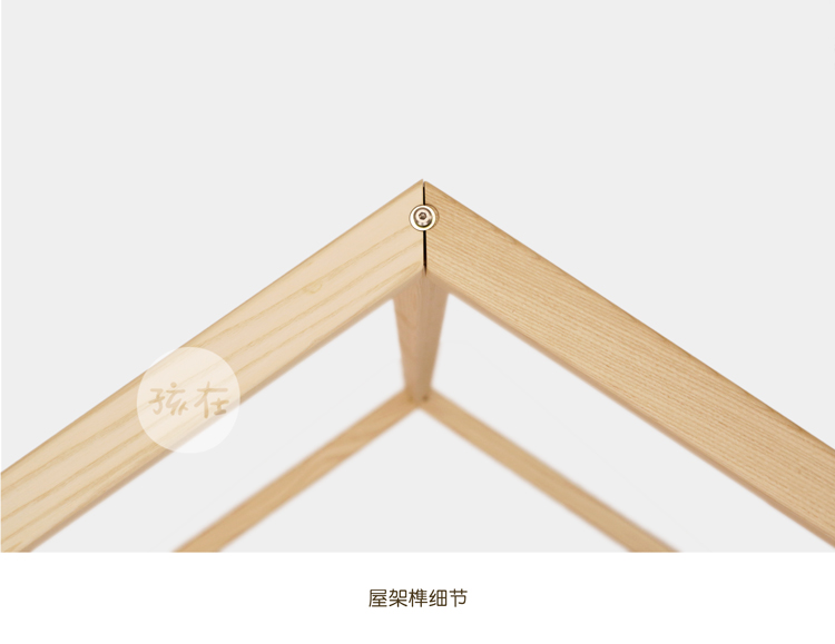 trẻ em món quà cho trẻ em giường ngôi nhà gỗ ở Bắc Mỹ 1,2 1,5 m Ash gỗ phòng nhà miễn phí vận chuyển trẻ em - Giường mẫu giường tầng đẹp