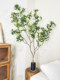 Loushujia Artificial Green Plant, Horse-Dranker Tree Ornament, High-End Light Luxury Indoor Living Room Decoration Potted Plant, Fake Tree, Artificial Tree