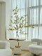 Loushujia Artificial Plant Hanging Clock, High-End Light Luxury Decorative Ornament for Living Room, Floor-Standing Indoor Simulated Green Plant Bonsai