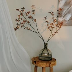 Loushujia Artificial Green Plant Hanging Clock Decorative Ornament for Living Room, Dining Table, Entrance Hall, High-End Light Luxury, High-Class Artificial Flowers