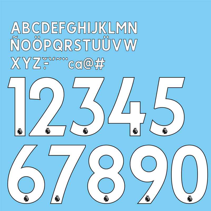 2017-2021-season English Premier League print Glial Personality Customised Arm Chapter Booking