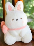 Милый кролик, плюшевая кукла, игрушка, подушка для сна, хлеб, белый кролик, подарок на день рождения