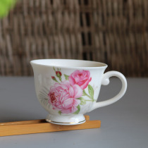 Ear tea cup ceramic tea cup large scented tea Puer Cup with Coffee Cup Single Cup Master Cup custom LOGO