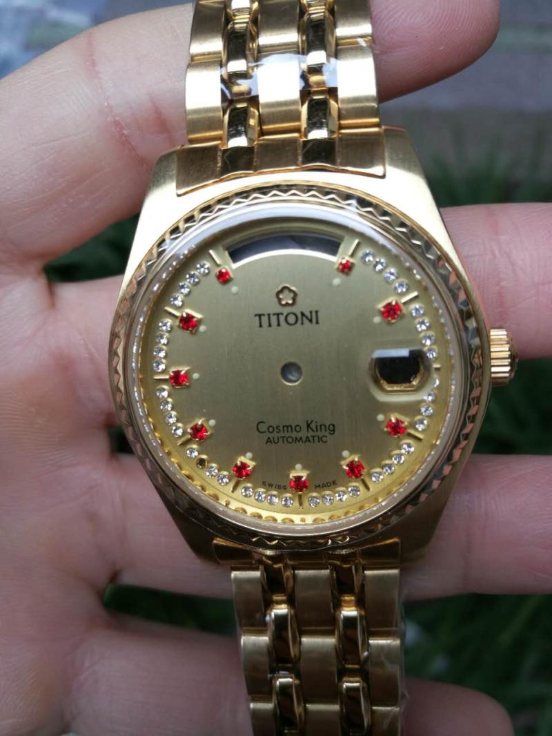 777 gold-set red diamond case 2834 movement 2846 2836 2168 2169 3169 2158 case