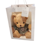 Подарочная коробка, кукла, рождественская плюшевая игрушка, с медвежатами, подарок на день рождения